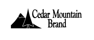 CEDAR MOUNTAIN BRAND logo