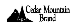 CEDAR MOUNTAIN BRAND logo
