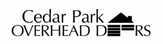 CEDAR PARK OVERHEAD DOORS logo