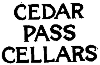 CEDAR PASS CELLARS logo