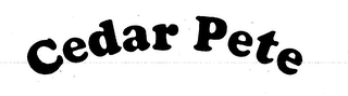 CEDAR PETE logo