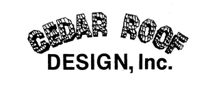 CEDAR ROOF DESIGN, INC. logo