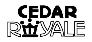 CEDAR ROYALE logo