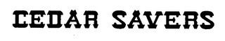 CEDAR SAVERS logo