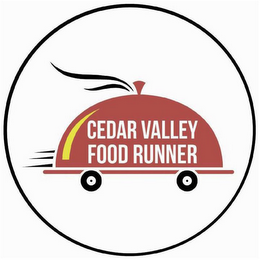 CEDAR VALLEY FOOD RUNNER logo