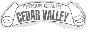 CEDAR VALLEY PREMIUM QUALITY logo