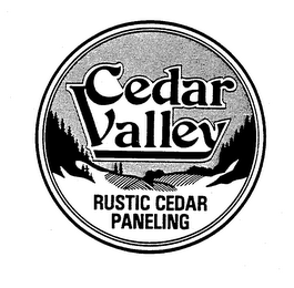 CEDAR VALLEY RUSTIC CEDAR PANELING logo