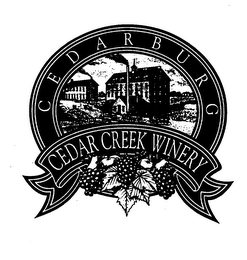 CEDARBURG CEDAR CREEK WINERY logo