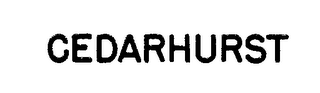CEDARHURST logo