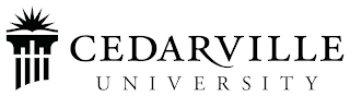 CEDARVILLE  UNIVERSITY logo