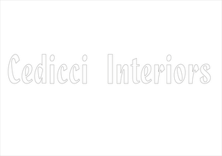 CEDICCI INTERIORS logo