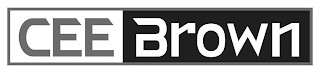 CEE BROWN logo
