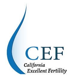 CEF CALIFORNIA EXCELLENT FERTILITY logo