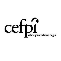 CEFPI WHERE GREAT SCHOOLS BEGIN logo