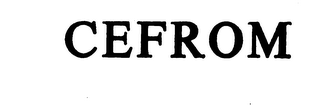 CEFROM logo