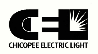 CEL CHICOPEE ELECTRIC LIGHT logo