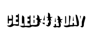 CELEB 4 A DAY logo