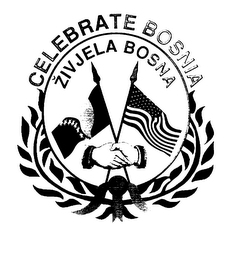 CELEBRATE BOSNIA ZIVJELA BOSNA logo