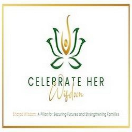 CELEBRATE HER WISDOM SHARED WISDOM: A PILLAR FOR SECURING FUTURES AND STRENGTHENING FAMILIES logo