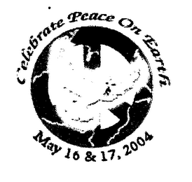 CELEBRATE PEACE ON EARTH MAY 16 & 17, 2004 logo