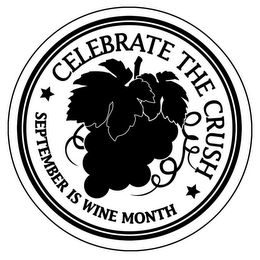 CELEBRATE THE CRUSH SEPTEMBER IS WINE MONTH logo