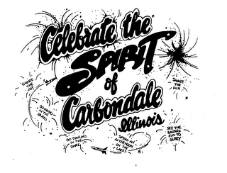 CELEBRATE THE SPIRIT OF CARBONDALE ILLINOIS logo