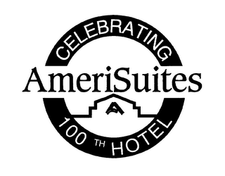 CELEBRATING AMERISUITES 100TH HOTEL logo
