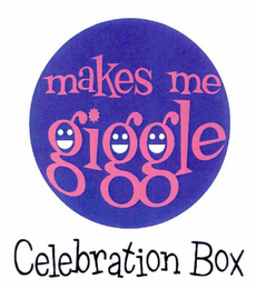 CELEBRATION BOX MAKES ME GIGGLE logo