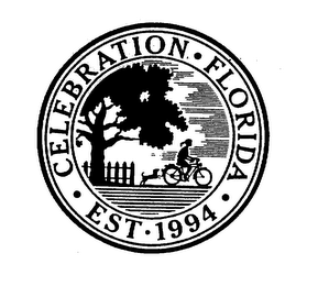CELEBRATION FLORIDA EST 1994 logo