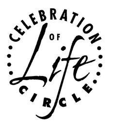 CELEBRATION OF LIFE CIRCLE logo