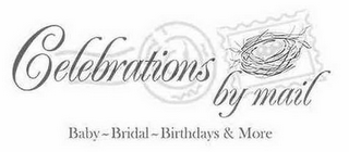 CELEBRATIONS BY MAIL BABY- BRIDAL -BIRTHDAYS & MORE logo