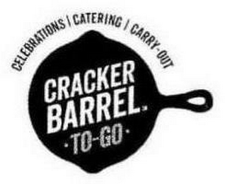 CELEBRATIONS CATERING CARRY-OUT CRACKERBARREL TO-GO logo