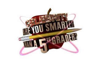 CELEBRITY ARE YOU SMARTER THAN A 5TH GRADER? logo