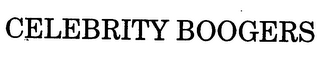 CELEBRITY BOOGERS logo