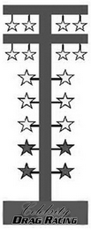 CELEBRITY DRAG RACING logo