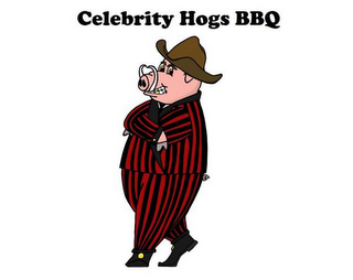 CELEBRITY HOGS BBQ logo
