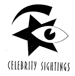 CELEBRITY SIGHTINGS logo