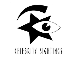 CELEBRITY SIGHTINGS logo