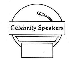 CELEBRITY SPEAKERS logo