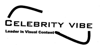 CELEBRITY VIBE LEADER IN VISUAL CONTENT logo
