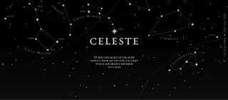 CELESTE DURING THE NIGHTS OF THE GRAPE HARVEST THESE ARE THE STARS THAT KEEP WATCH AND OBSERVE THE BIRTH OF CELESTE COR CAROLI PHAKHD MIZAR MERAC DOUBHÉ KOKHAB POLARIS CAPH 5 LACERTAE URSA MAJOR DRACO URSA MINOR CEPHEUS CASSIOPEIA LAT. 41, 54° NORTE LONG. 4, 14° OESTE logo