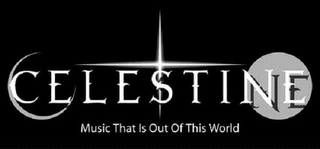 CELESTINE MUSIC THAT IS OUT OF THIS WORLD logo