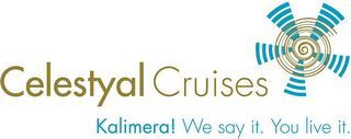CELESTYAL CRUISES KALIMERA! WE SAY IT. YOU LIVE IT. logo