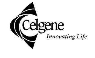 CELGENE INNOVATING LIFE logo
