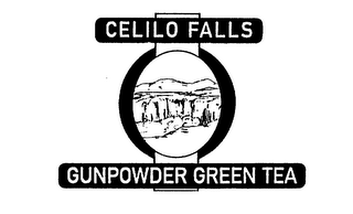 CELILO FALLS GUNPOWDER GREEN TEA logo