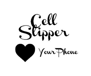 CELL SLIPPER YOUR PHONE logo