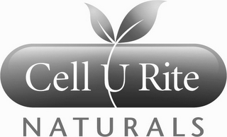 CELL U RITE NATURALS logo