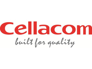 CELLACOM BUILT FOR QUALITY logo