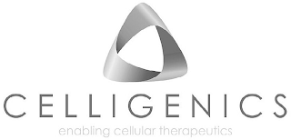 CELLIGENICS ENABLING CELLULAR THERAPEUTICS logo