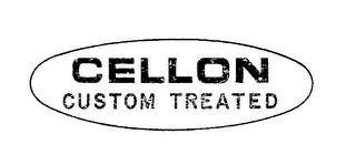 CELLON CUSTOM TREATED logo